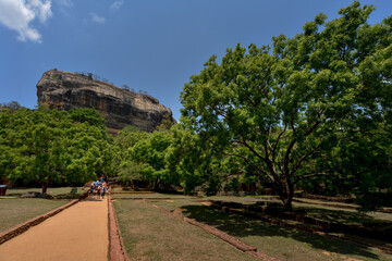 ancienne citadelle de Sigirîya du Sri Lanka