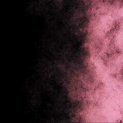 Smoke with black background