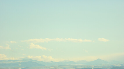 landscape in the mountains