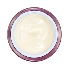 Cremetiegel, offen, draufsicht,