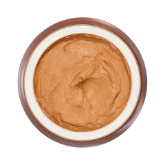 Cremetiegel, offen, draufsicht,