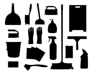 Householding cleaning tools.