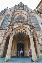 Obraz premium saint peter and paul cathedral church close up