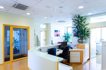 Eingangsbereich mit Tresen