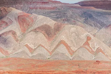 Foto op Plexiglas Zig-zag hills in Utah © Fyle