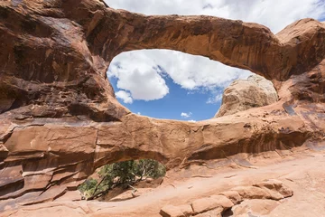 Rolgordijnen  Double O Arch in Arches National Park in the USA © Fyle