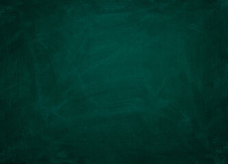 Blank green chalkboard