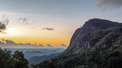 Fototapeta na wymiar Sonnenaufgang in Sri Lanka