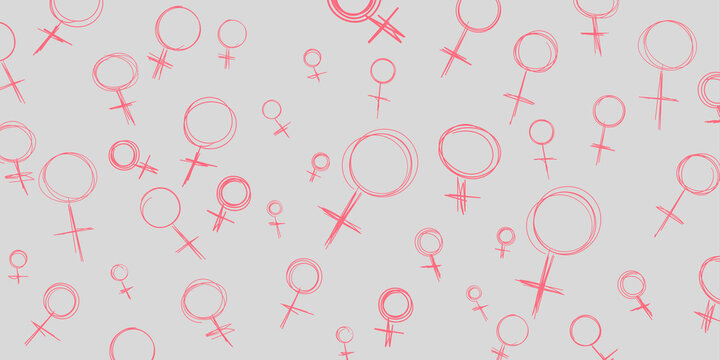 March 8 th - International womens rights day design slide