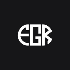FGR letter logo design on black background. FGR creative initials letter logo concept. FGR letter design.