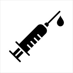 syringe icon vector design template