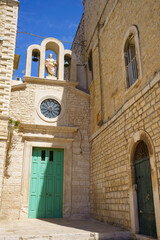 Terlizzi, historic city  in Apulia. Little church