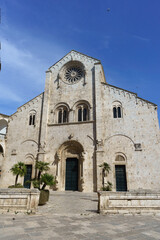 Bitonto, historic city  in Apulia. The cathedral