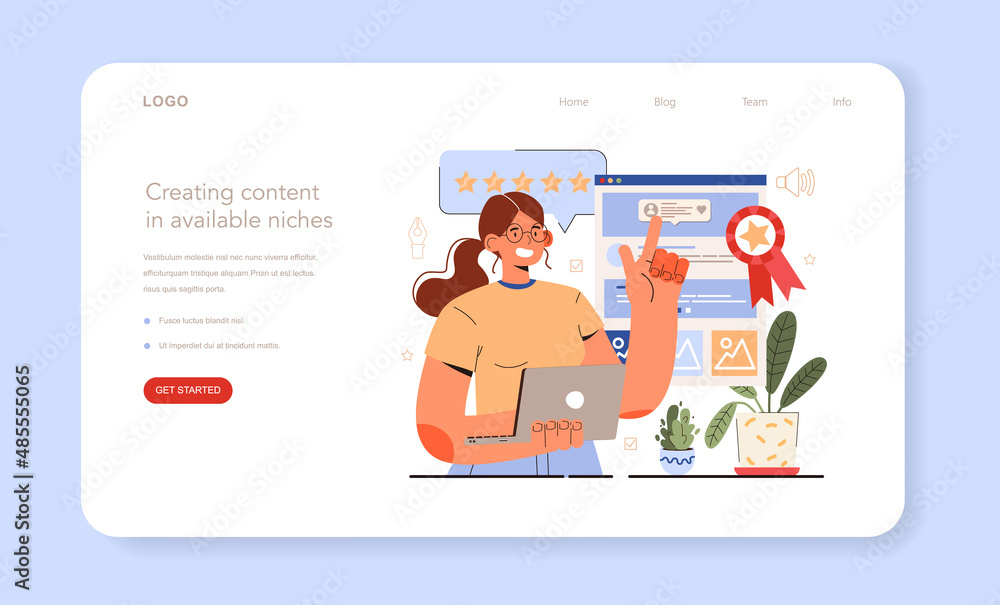 Poster Creating content in available nishes. Content manager guidance. How to create