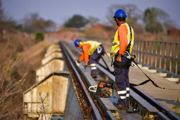 Railway construction