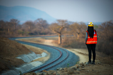 Railway construction