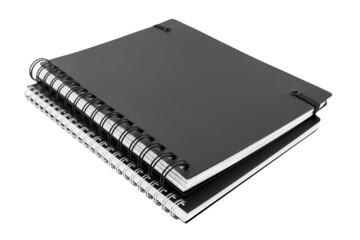 Zwei Notizb&uuml;cher auf weissem Hintergrund