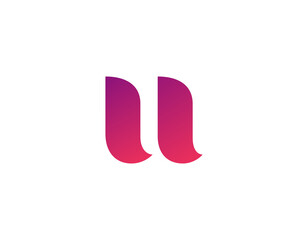 Letter U logo icon design template elements © arbuzu