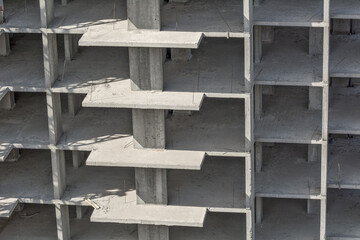 Site buildings under construction