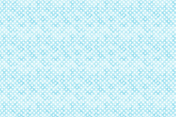 Blue and white polka dots on background