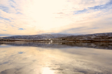 Fototapeta premium Lake Orkel, Norway