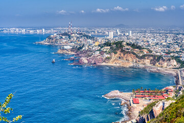 Mazatlan from the Lighthouse, HDR Image