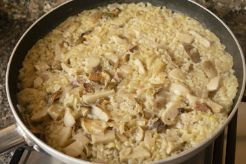 risotto with porcini mushrooms