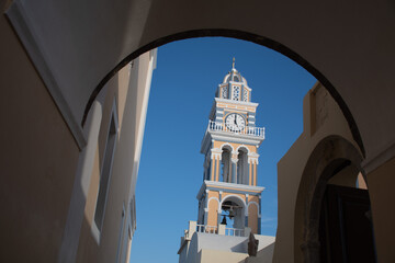 iglesia en Santorini