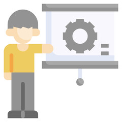 SETTINGS flat icon,linear,outline,graphic,illustration