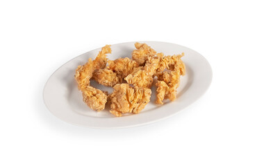 deep fried chicken on dish