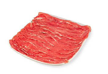 raw beef fillets on a plate