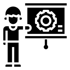 SETTINGS glyph icon,linear,outline,graphic,illustration