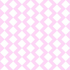 seamless pattern geometric pink white colors vector drawing , vertical zigzag lines