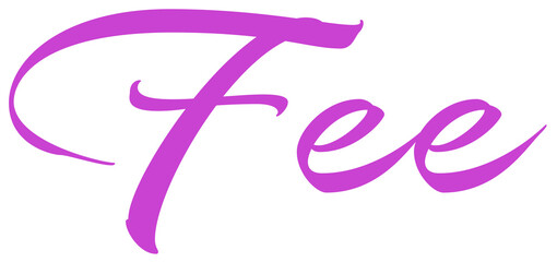 Obraz premium Fee