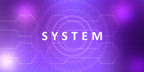 2d rendering technology background illustration