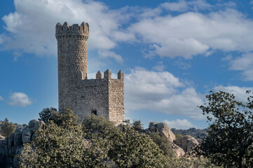 The watchtower of Torrelodones or tower of the Lodones