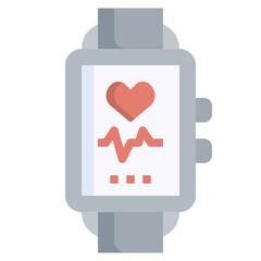 SMARTWATCH flat icon,linear,outline,graphic,illustration