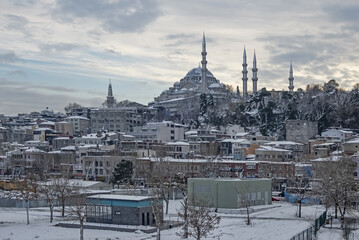 istanbul,Turkey.January 25 2022.Istanbul is the dream city between the continents of Europe and...