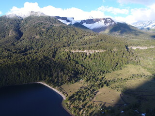 view from the mountain, Lanin