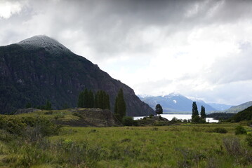 landscape with church