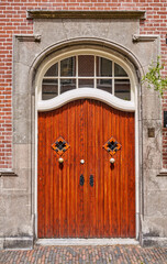 Fototapeta na wymiar House door in the Netherlands