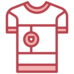PORTUGAL red line icon,linear,outline,graphic,illustration
