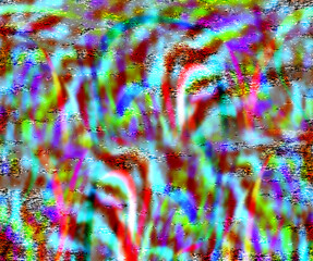 blurred abstract kaleidoscope dark background, glitch art texture
