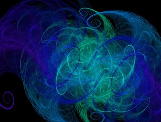 Imaginatory fractal abstract background Image