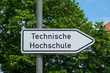 Technische Hochschule ( Schild)