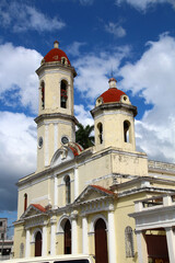 Fototapeta na wymiar Cathedral of the Purisima Conception in Cienfuegos, Cuba 