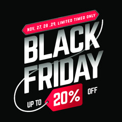 BLACK FRIDAY EYE CATCHING BANNER