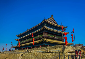 Amazing landmark in the historical city of Xi'An, ancient capital of China