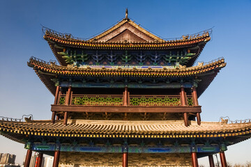 Amazing landmark in the historical city of Xi'An, ancient capital of China