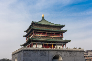 Amazing landmark in the historical city of Xi'An, ancient capital of China